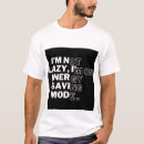Search for lazy tshirts Black