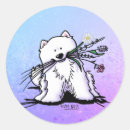 Search for samoyed dog stickers Sammie