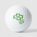 Search for four leaf clover golf balls Ireland
