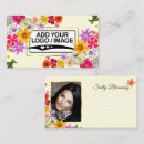 Search for multi photo business cards For her