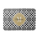 Search for moroccan quatrefoil pattern bath mats Girly