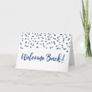 Search for welcome back cards Staff