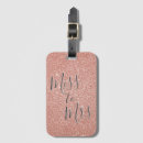 Search for bridal shower luggage tags Elegant