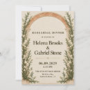 Search for italian rehearsal dinner invitations Botanical