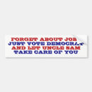 Search for red white and blue bumper stickers Republican