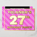 Search for twenty seventh birthday invitations 27 years old
