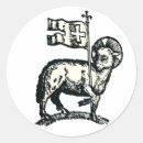 Search for christian symbols stickers Lamb