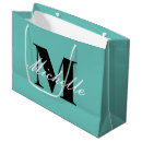 Search for teal gift bags Script