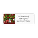 Search for garland return address labels Traditional