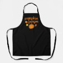 Search for black and orange aprons Halloween