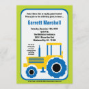 Search for blue tractor invitations Yellow