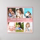 Search for mothers day canvas prints Typography