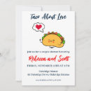 Search for tacos and margaritas invitations Taco bout love