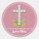 Search for cross and roses stickers Baptism