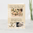 Search for pearl wedding anniversary cards Thirtieth