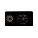 Search for silver star return address labels Merry christmas