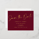 Search for red gold save the dates Simple