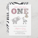 Search for girl monkey birthday invitations Jungle