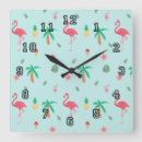 Search for pineapple clocks Flamingo