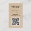 Search for kraft business cards Modern