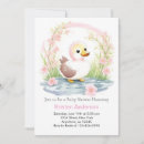 Search for duck baby girl shower invitations Cute