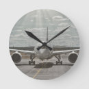 Search for plane clocks Runway
