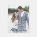 Search for add your own text blankets Keepsake