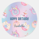 Search for pastel unicorn stickers Birthday