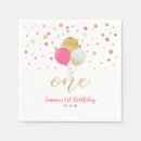 Search for 1st birthday napkins Modern