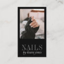 Search for nail technician business cards Girly