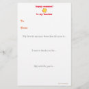 Search for teacher stationery paper Thank you