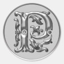 Search for initial p stickers Elegant