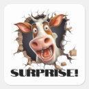 Search for the funny farm stickers Cow