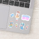 Search for kawaii anime girl stickers Otaku