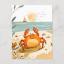 Search for cute crab postcards Wildlife