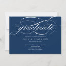 Search for blue graduation invitations High school