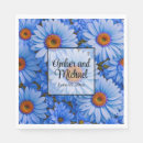 Search for sunflower wedding napkins Blue