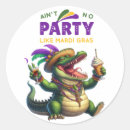 Search for happy mardi gras stickers Gold