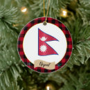 Search for nepal christmas tree decorations Nepalese flag