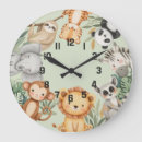 Search for safari clocks Wild animal