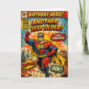 Search for comic book birthday cards Retro