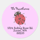 Search for nature address stickers Cute