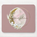 Search for rose gold mousepads Monogrammed