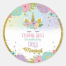 Search for unicorn stickers Round