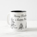 Search for tree top mugs Black and white