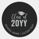 Search for silver and black graduation stickers Modern