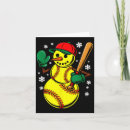 Search for softball christmas cards Funny