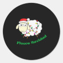 Search for sheep stickers Fleece navidad