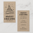 Search for wedding cake business cards Bakery