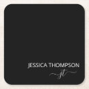 Search for bridal shower coasters Black and white